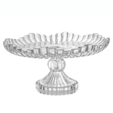 Imagem de Prato Para Bolo E Doces Com Pé Milan 29cm Casambiente