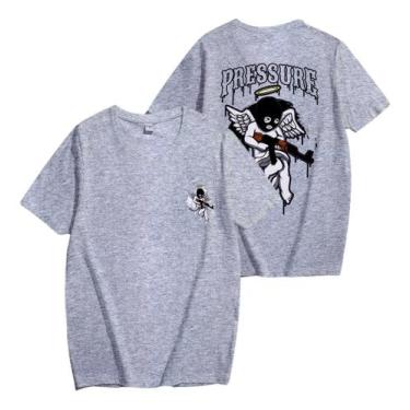 Imagem de Camiseta Masculina Baby Angel Mask Gangster Streetwear Y2k - crushed, 