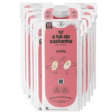 Imagem de A Tal da Castanha Leite Vegetal de Aveia Sem Glúten Zero Lactose - 12 litros