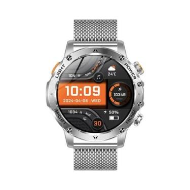 Imagem de Relógio Inteligente Militar Masculino Com Tela De 1,7 Polegadas, Bater