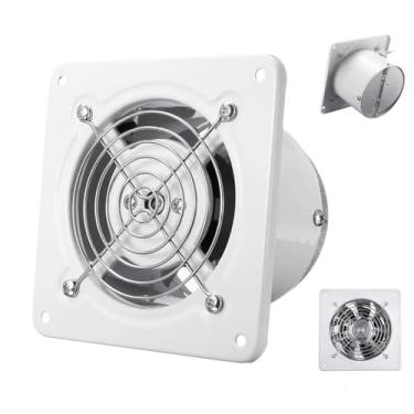 Imagem de AISINILALAO 4Inch-7Inch ventilador de escape da janela, ventilador do porão montado na parede 2800RPM ventilador industrial de alta velocidade para a garagem da casa,4inch,220V