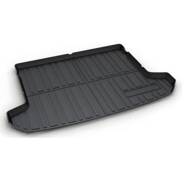 Imagem de Forro de carga traseiro para todos os climas, protetor personalizado compatível com KIA Sportage 2017 2018 2019 2020 2021 2022, 3D, impermeável, durável, inodoro, flexível, preto, acessórios TPO