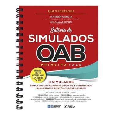 Imagem de Bateria de Simulados OAB 1ª Fase - 04Ed/23