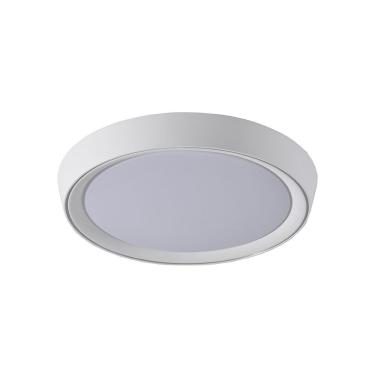 Imagem de Plafon Skylight Ox 4077r4 40 Led Bivolt Branco / Transparente