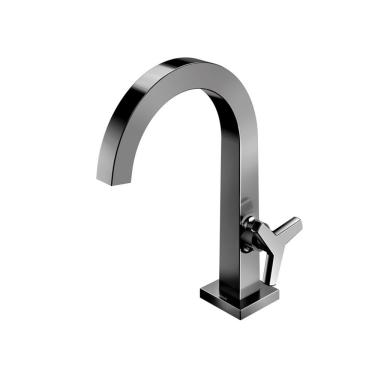 Imagem de Torneira Docol City 876348 De Bancada Grafite Polido