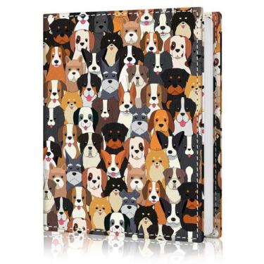 Imagem de Álbum de fotos Lebrocoli 10x15cm 56 bolsos em couro PU