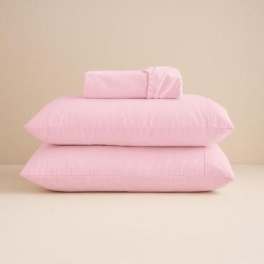 Imagem de Lençol 400 fios solteiro, casal, queen, king todos tamanhos ponto pali