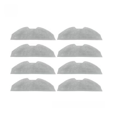 Imagem de Compatible With Eufy X8 Pro Robot Vacuum Cleaner Parts Main Side Brush Hepa Filter Mop Cloth Rag Dust Bag Accessories Replacement Spare Part(8 PCS Mop)