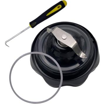 Imagem de CXQ Combo de liquidificador de substituição, lâmina plana de fácil torção, compatível com o combo de liquidificador NutriBullet NBF10500/ NBF70500/ZNBF30400Z/ZNBF30500Z/NBF50400 (lâmina plana de
