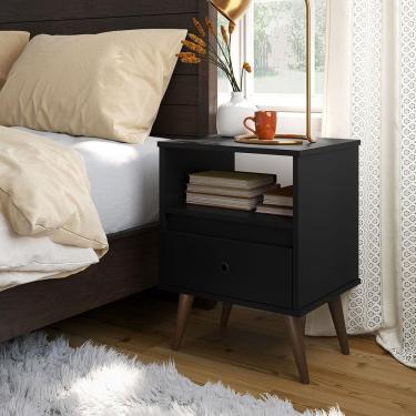 Imagem de Mesa de Cabeceira Quarto Wood New 1 Gaveta