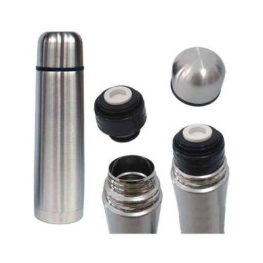 Imagem de Garrafa Térmica Inox 500 Ml Café Água Chá Quente E Gelado