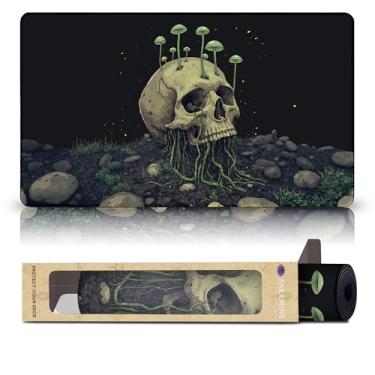 Imagem de Paramint Black-Green Guild (Stitched) - MTG Playmat - Compatible with Magic The Gathering Playmat - Play MTG, YuGiOh, TCG - Original Play Mat Art Designs & Accessories