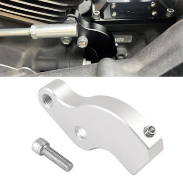 Imagem de H RUO Kit de câmbio fácil de assistência de engrenagem neutra para motocicleta, M8 Baggers Softail Neutral Shift Assistant Suporte Auxiliar Serve para Harley Touring Road Glide Softail 2018-Up (Chrome