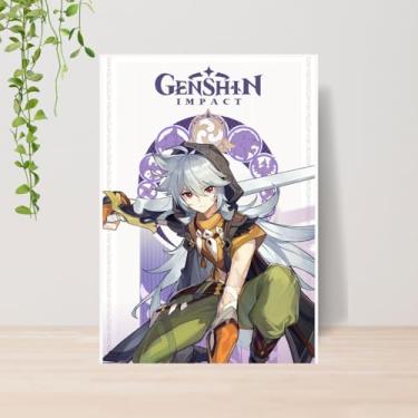 Imagem de Genérico, Quadro Decorativo Jogo Genshin Impact A4 | Placa MDF 011