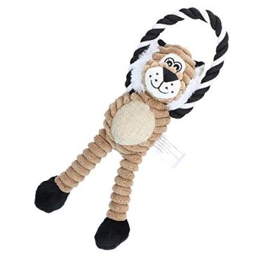 Imagem de Tnfeeon Brinquedo para Mastigar Cachorro, Jogo Interativo, Limpeza de Dentes, Material de Pelúcia, Envolvente para Filhotes, Perfeito para Cães (Tipo A)