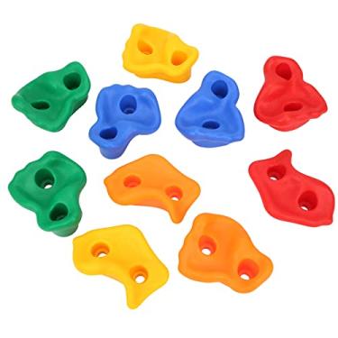 Imagem de Colorido de Escalada de, Conjunto de Equipamentos de Playground Seguros e Resistentes Com Escalada, Confortável para Aderência, Aparência Elegante