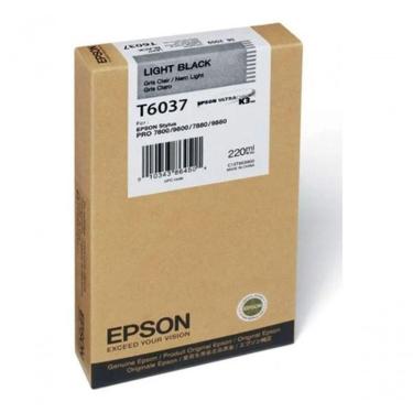 Imagem de Cartucho De Tinta Epson Compativel T6037 Ligth Black