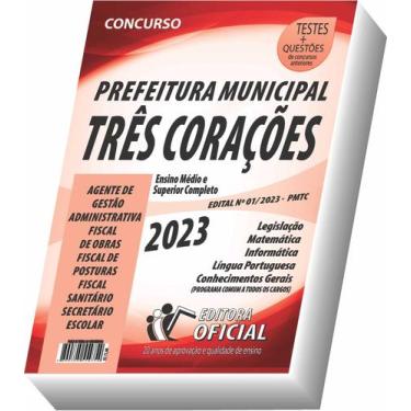 Imagem de Apostila Prefeitura De Três Corações - Mg - Vários Cargos - Curso ofic