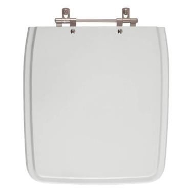 Imagem de Assento Sanitário Vila Rica Cinza Claro para Vaso Icasa