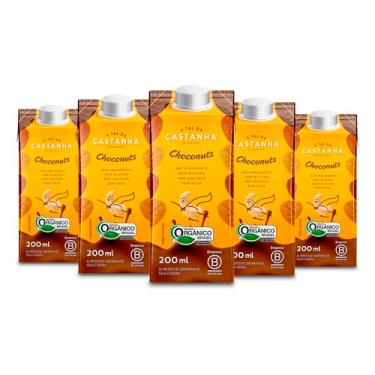 Imagem de Achocolatado Vegano Choconuts A Tal da Castanha Kit 5 Unid