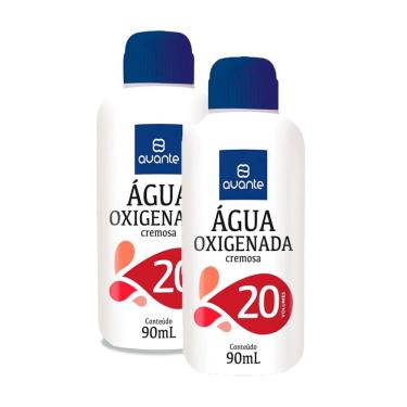 Imagem de Kit 2 Água Oxigenada Cremosa Avante 20 Volumes 90ml