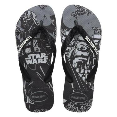 Imagem de Havaianas Star Wars Preto/Branco, 39-40