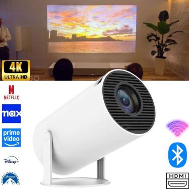 Imagem de Mini Projetor HY300 Smart Wi-Fi Full HD 4K Android bluetooth
