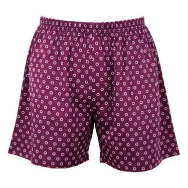 Imagem de Samba Canção Adulto Masculino Cueca Calção Largo Solto Macio Pijama Tr