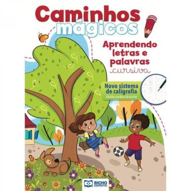 Imagem de Caminhos Mágicos Aprendendo Letras E Palavras - Ana Riquena - Editora 