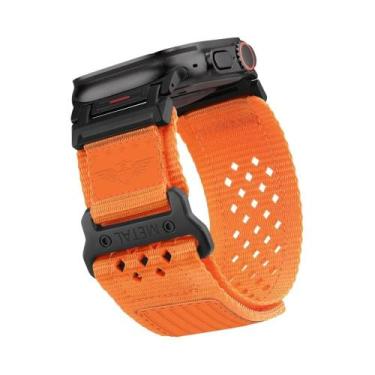 Imagem de Pulseira De Nylon Resistente Para Apple Watch Ultra 49mm 46mm 44mm 42m