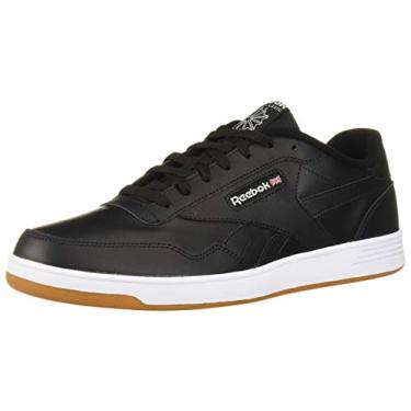 Imagem de Reebok Tênis masculino Club MEMT, Preto/Branco/Goma, 43