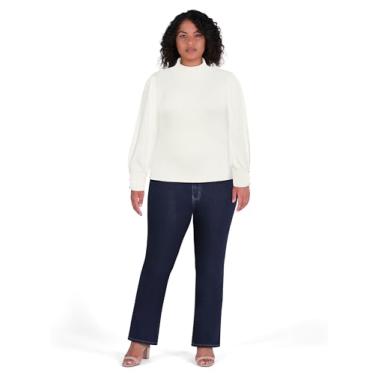 Imagem de City Chic Suéter feminino plus size - Saige, Creme, 58
