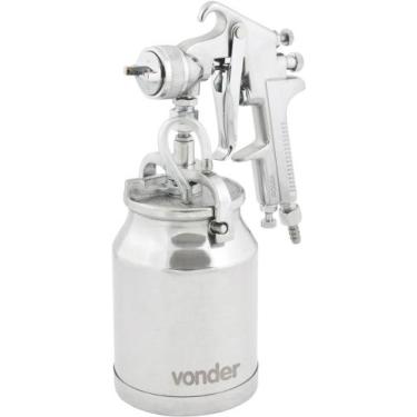Imagem de Pistola Pintura Sucção 1,8mm 7,1 Pcm Caneca Alumin. 1 Vonder