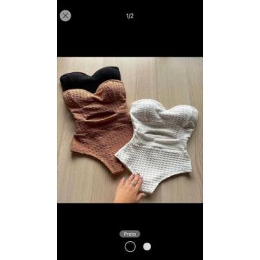 Imagem de Body branco sem alça - Menina For