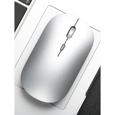 Imagem de Mouse sem fio, nano receptor USB, bateria de longa duração, leve e portátil, mouse de 4 botões, para laptop, PC, Chromebook, Mac.