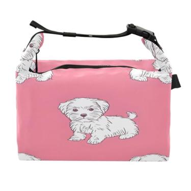 Imagem de STAYTOP Lancheira fofa para cães com fivela de alça, lancheira isolada para meninos e meninas, lancheira térmica para trabalho escolar