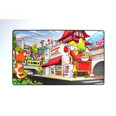 Imagem de 1985 Games Milk Carton Cat Playmat – Premium Non-Slip Tabletop Gaming Mat for MTG, DND & Card Games