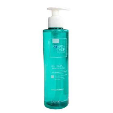 Imagem de Sabonete Gel Facial Limpeza Toque Aveludado 300ml SilverCare - SIlver 