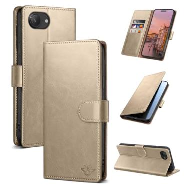 Imagem de SUANDUCK Capa carteira para iPhone 16e 6,1 polegadas capa flip magnética de couro com suporte para cartão de crédito com bloqueio RFID, capa protetora para celular feminina e masculina compatível com