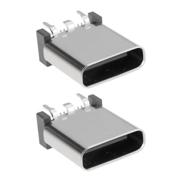 Imagem de SING F LTD 2 peças USB-C 24 pinos conector SMT vertical 10,5 mm de altura compatível com LG Ultrafine 4K/5K 27MD5KL 24MD4KL