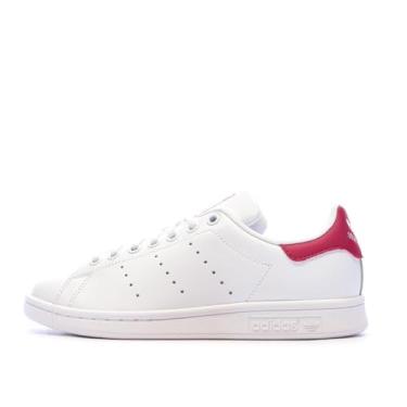 Imagem de adidas Tênis feminino Stan Smith branco/rosa, Branco, 21