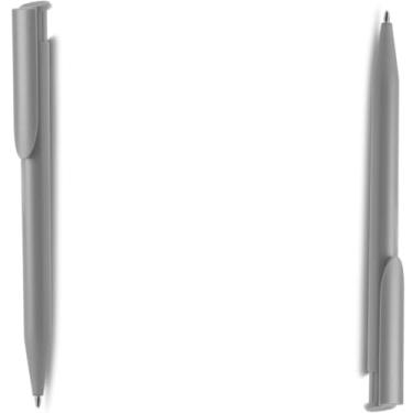 Imagem de Caneta Esferográfica Retrátil Executiva, Metal e Plástico, Escrita Azul, Acabamento Fosco, Grip Metálico, 0.7mm, Corpo Cilíndrico, para Escrita Geral, 14cm (Cinza 2)