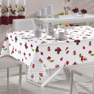 Imagem de Toalha de Mesa 8 Lugares Retangular 160 x 250cm Genebra Iolanda - Dohler