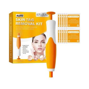 Imagem de Kit De Remoção De Verrugas De Tamanho Grande 4-9mm Com Swabs De Limpez