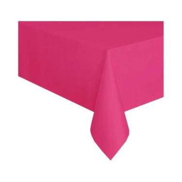 Imagem de Toalha De Mesa Plástica Descartável Cor Macaron Para Decorações De Cas