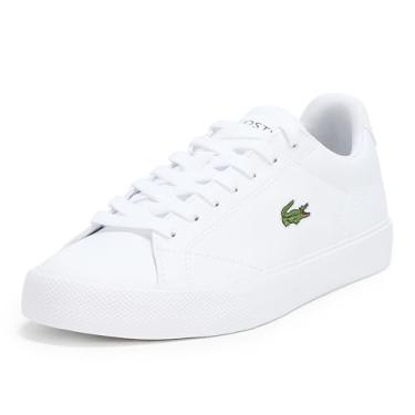 Imagem de Lacoste Tênis feminino Lerond Set, Branco/Branco, 36