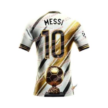 Imagem de Camisa Comemorativa Premium Messi 2025 Edição Limitada De Secagem Rápi