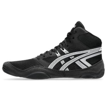 Imagem de ASICS Tênis de luta livre masculino Snapdown 4, Preto/branco, 11.5 Wide