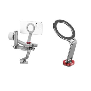Imagem de Suporte de telefone para DJI RS4 Mini, adaptador de design de sapata fria, suporte magnético dobrável para celular, removível rápido (sapato frio)