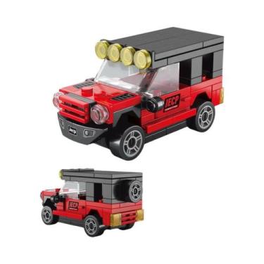 Imagem de Conjunto De Brinquedos De Blocos De Montar Com 12 Carros De Puxar Para